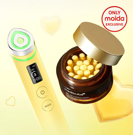 *MOIDA SET* [Medicube] Yellow Energy Boost Set (Booster Pro + Capsule Cream)