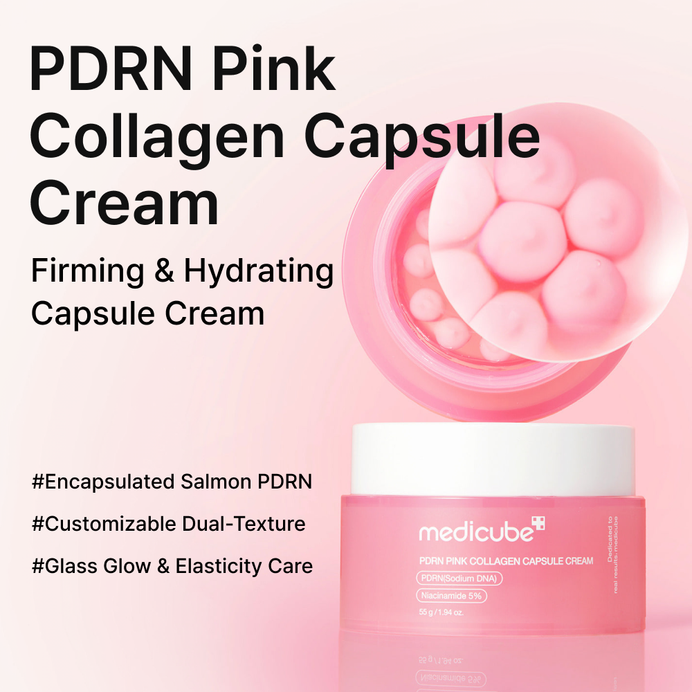 MOIDA SET [MEDICUBE] PDRN Pink Anti-Aging Routine for Sagging Skin (Whip Cleanser + Serum + Cream) *Special Price*