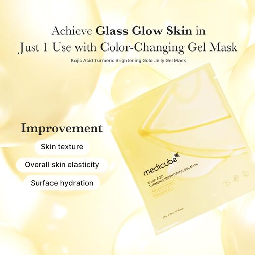 [Medicube] Kojic Acid Turmeric Gel Mask (4ea)