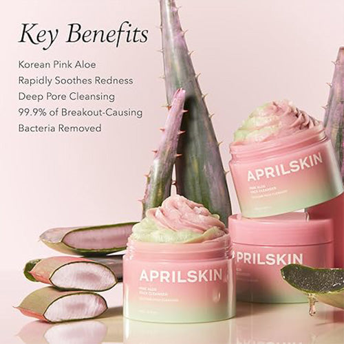 [APRILSKIN] Pink Aloe Pack Cleanser 120ml