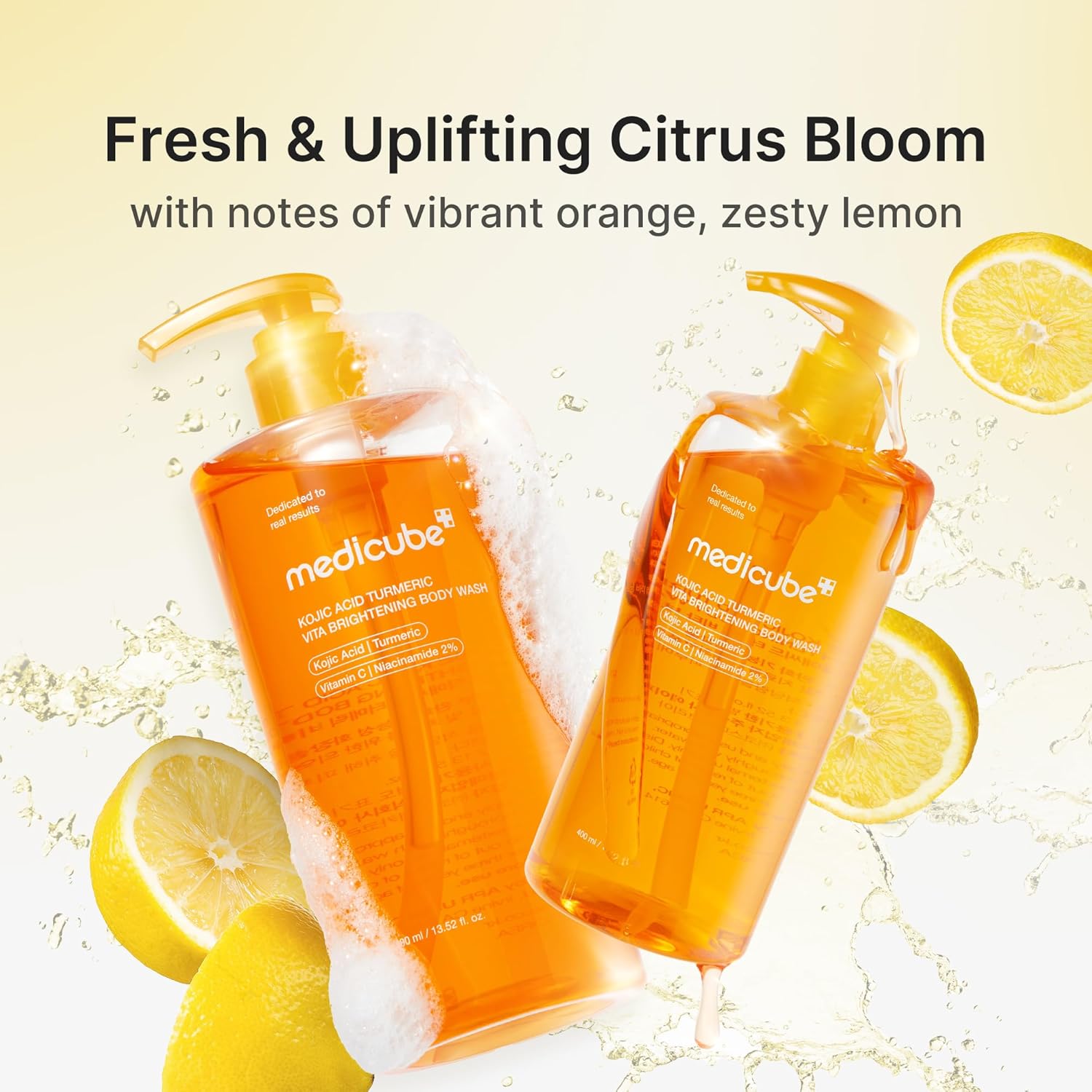 [MEDICUBE] Kojic Acid Turmeric Brightening Body Wash 400ml