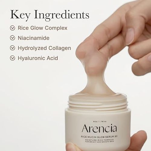 [Arencia] Rice Mucin Glow Serum 30 50ml