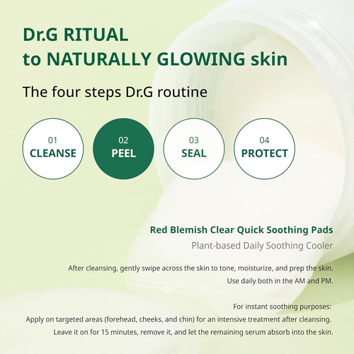 [Dr.G] R.E.D Blemish Clear Soothing Pads (70ea)