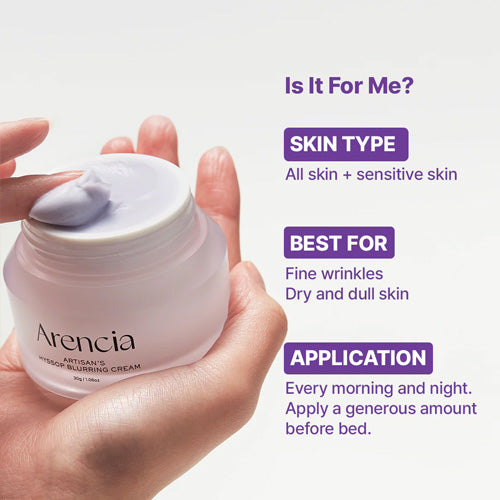 [ARENCIA] Artisan's Hyssop Blurring Cream 30g