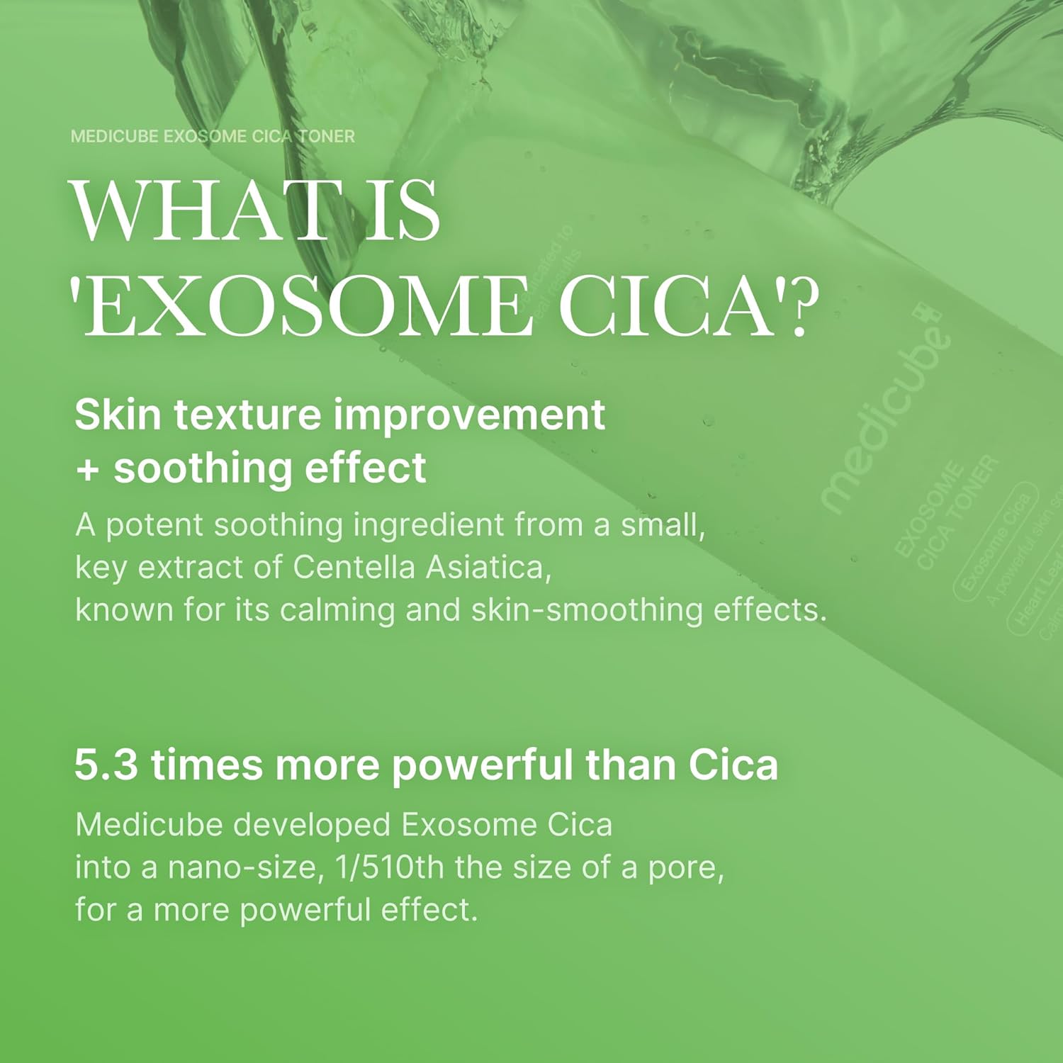 [Medicube] Exosome Cica Toner 210ml