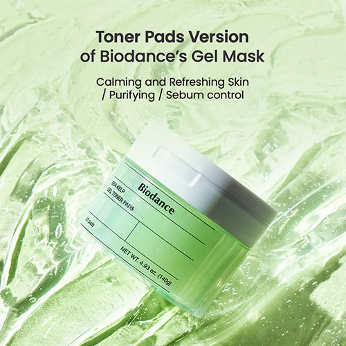 [Biodance] Sea Kelp Gel Toner Pads (60 pads)