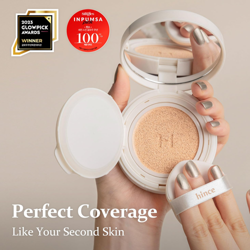[Hince] Second Skin Glow Cushion 12ml (4 colors)