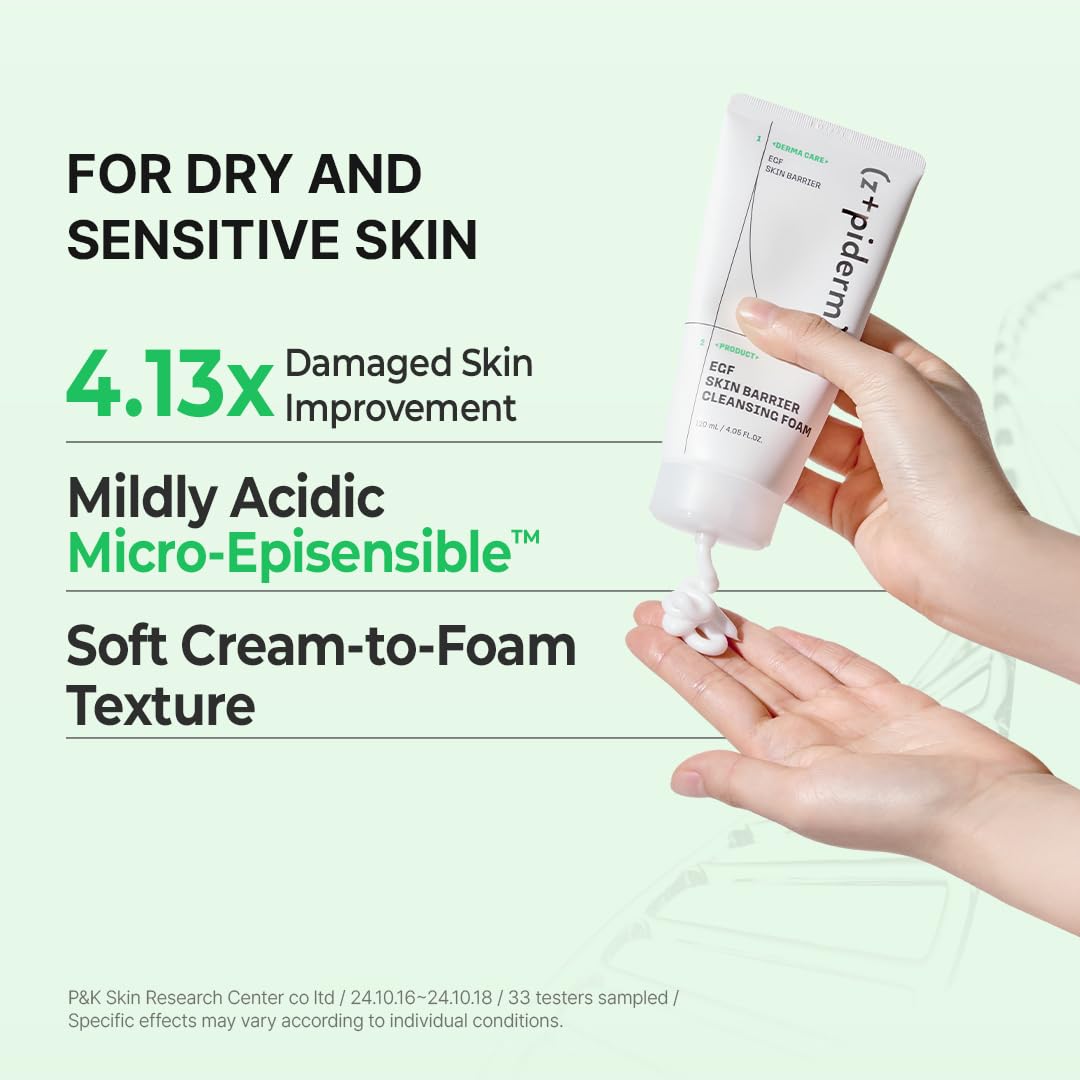 [zipiderm] EGF Skin Barrier Cleansing Foam 120ml