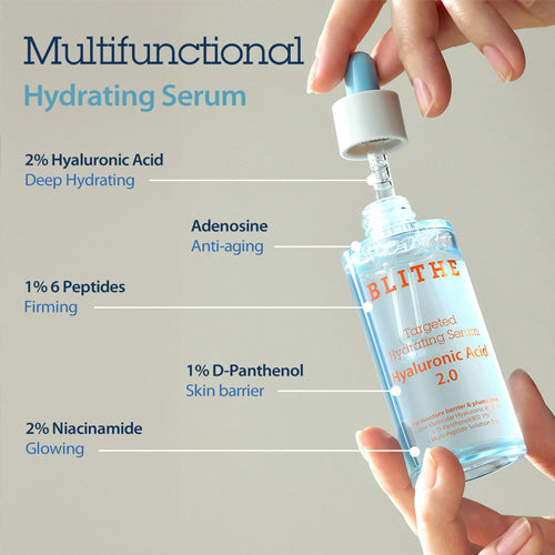 [BLITHE] Targeted Hydrating Serum Hyaluronic Acid 2.0 50ml