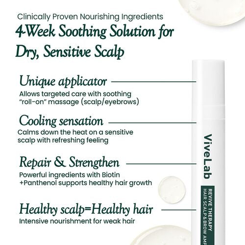 [ViveLab] Revive Therapy Hair Scalp & Brow Ampoule 15ml