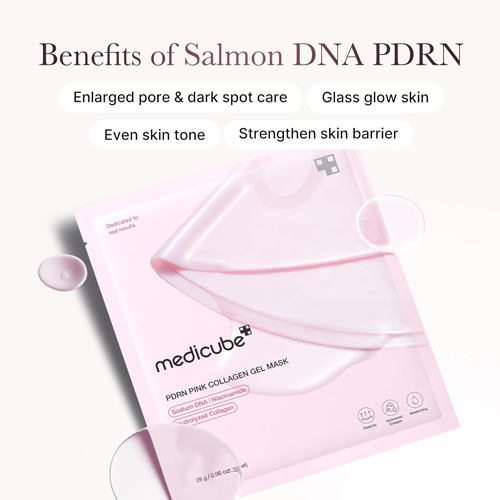 [Medicube] PDRN Pink Collagen Gel Mask (5ea)