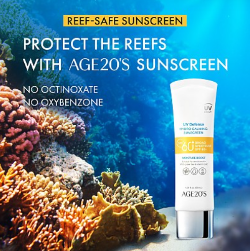 [AGE20'S] UV Defense Hydro Calming Sunscreen 50ml