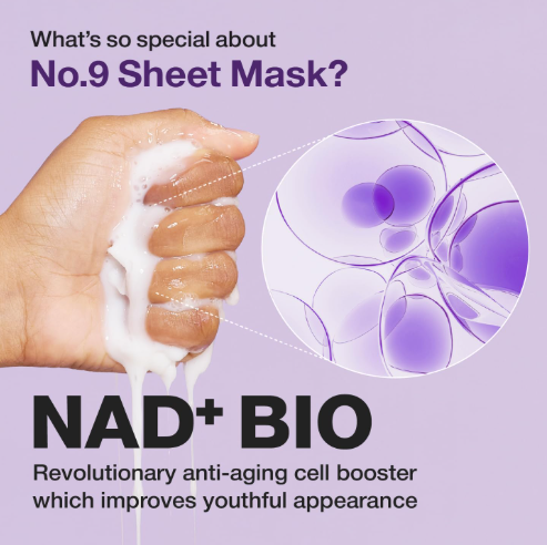 [Numbuzin] No.9 NAD Bio Lifting Full Cover Facial Mask (4ea)
