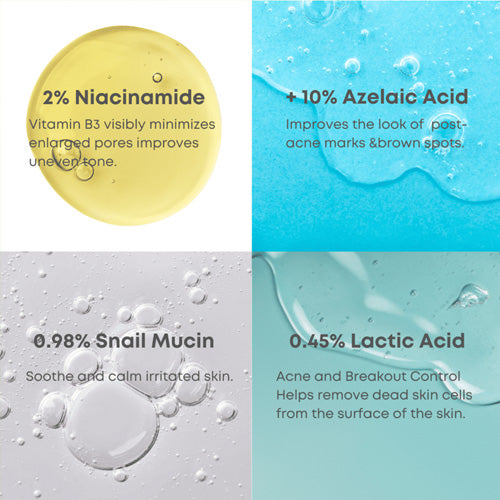Exclusive Set [NINELESS] Azelaic Acid Serum Duo Set (Free Gift : Azelaic Acid Cream 15ml * 2ea) *Special Price*