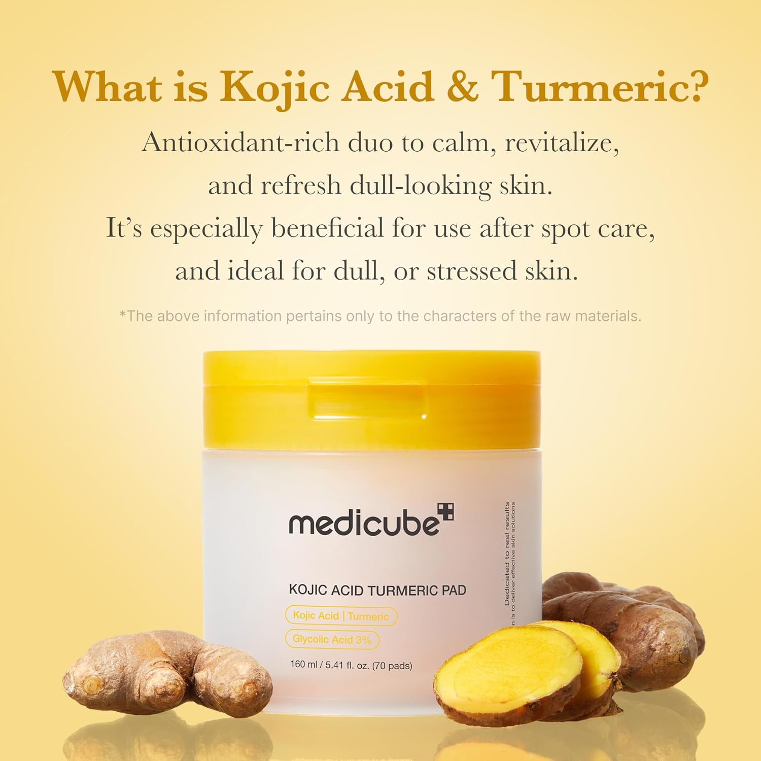 [MEDICUBE] Kojic Acid Turmeric Pad (70ea)