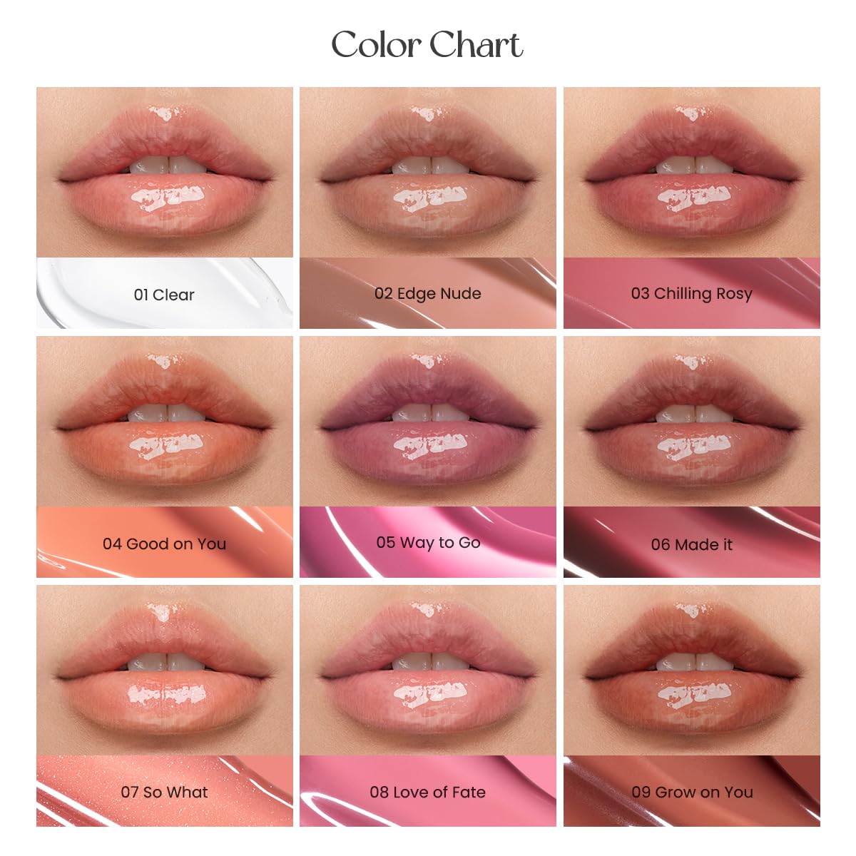 [Peripera] Ink Glasting Lip Gloss (16 colors)