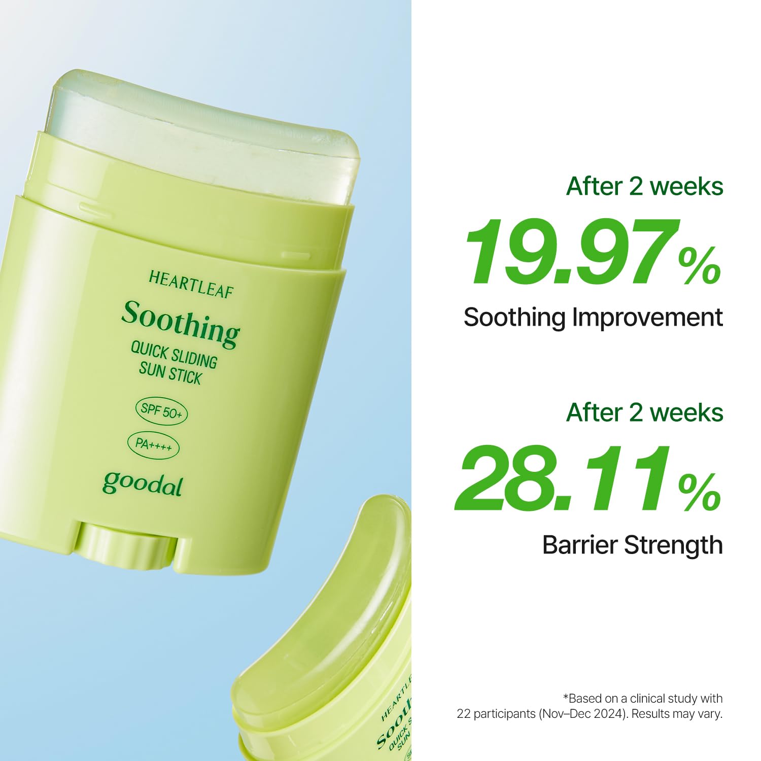 [Goodal] Heartleaf Soothing Quick Sliding Sunscreen Stick 50ml