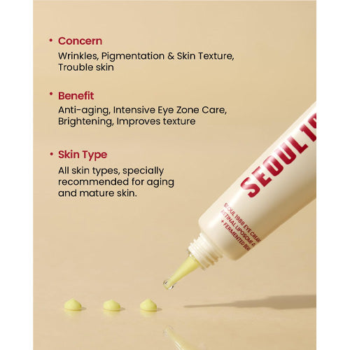 *MOIDA SET* [KSECRET] SEOUL 1988 Anti-Aging Care Duo (Eye Cream & Serum)