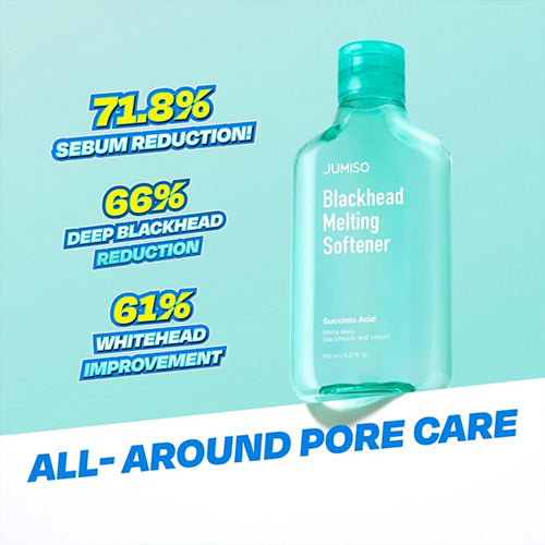 [Jumiso] Blackhead Melting Softner 150ml + Cotton Pad(40pads) + Cotton Swab (10ea)
