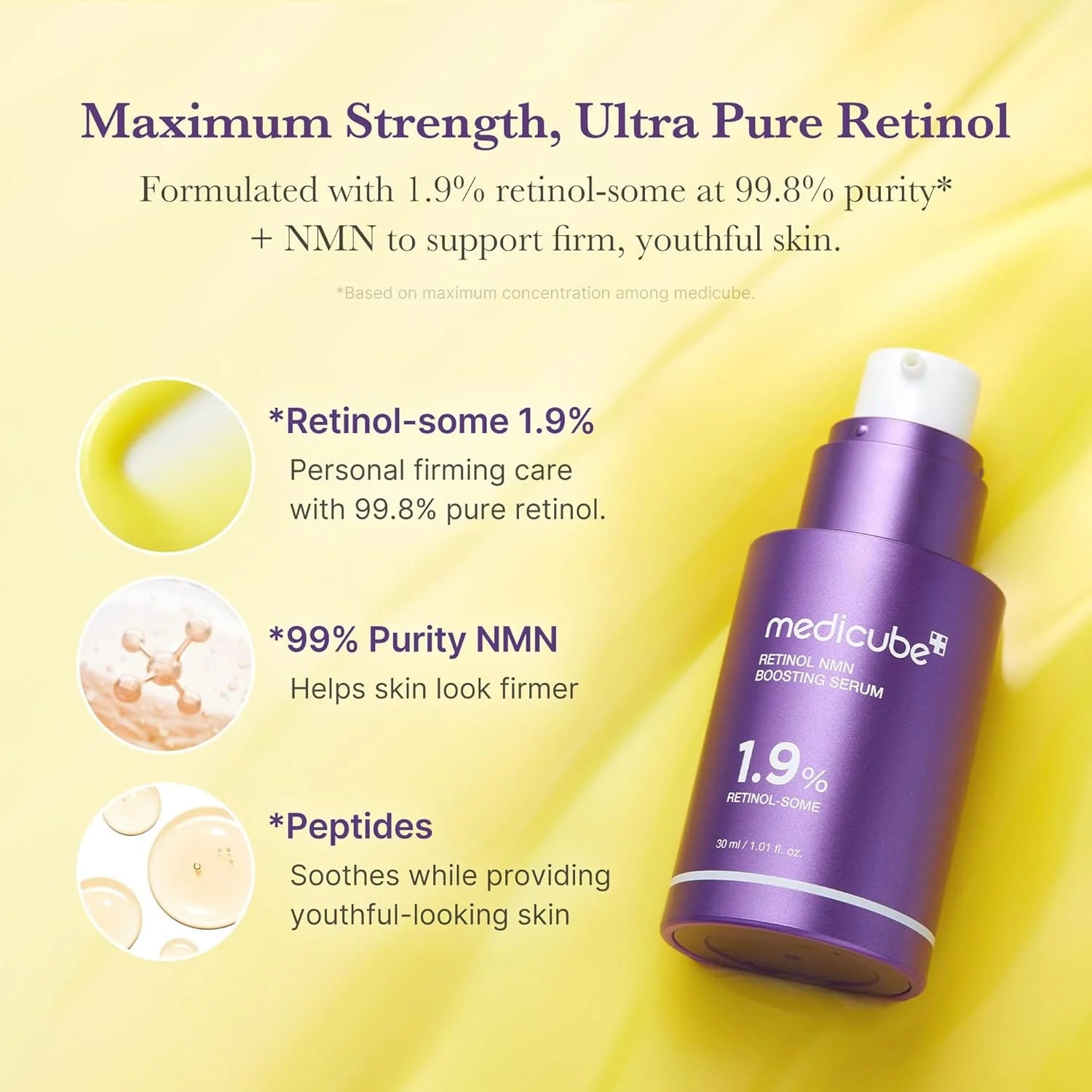 [Medicube] Retinol NMN Boosting Serum 30ml