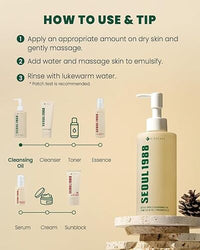 [KSECRET] SEOUL 1988 Cleansing Oil : Pine Cica 1% + Probiotics 200ml