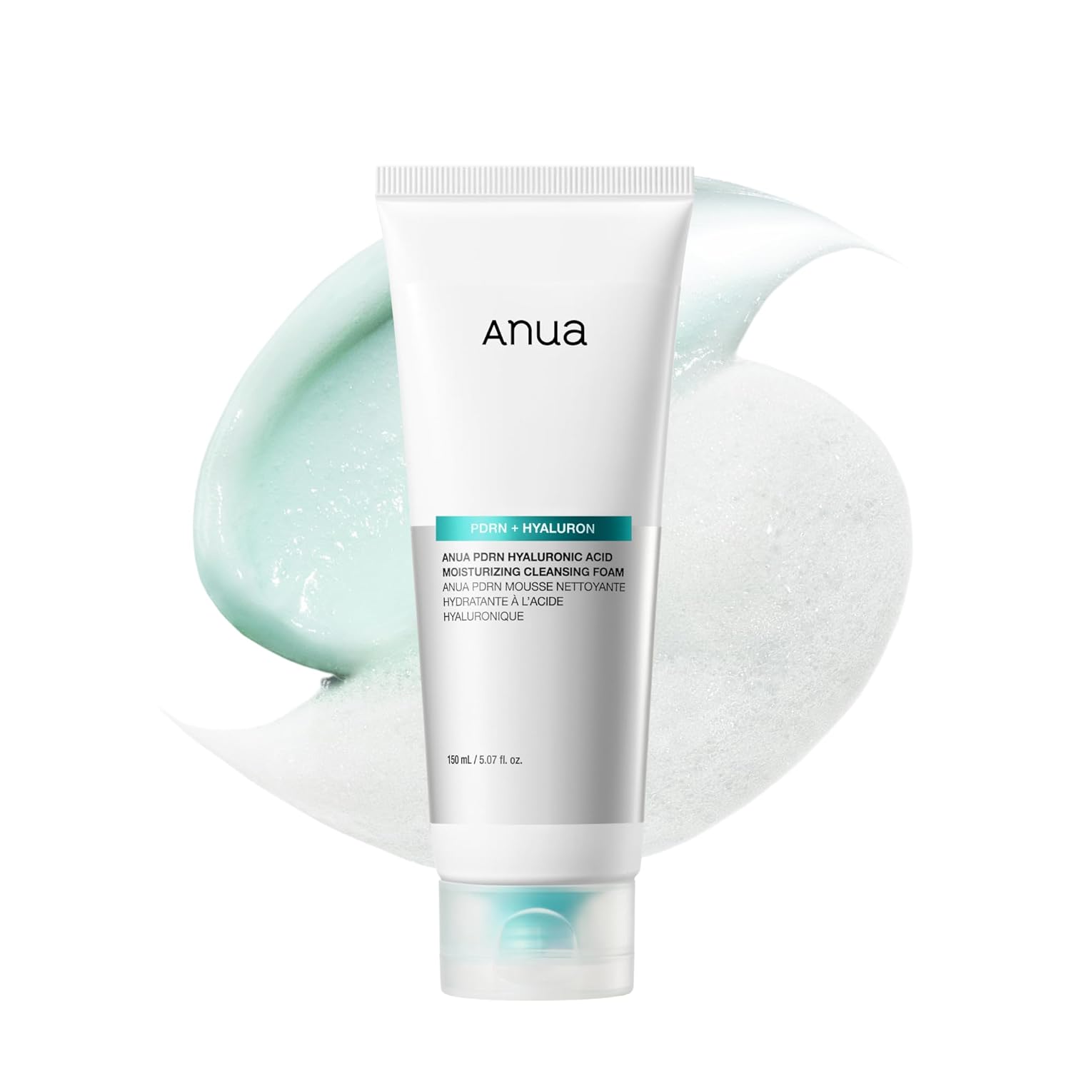 [Anua] PDRN Hyaluronic Acid Moisturizing Cleansing Foam 150ml
