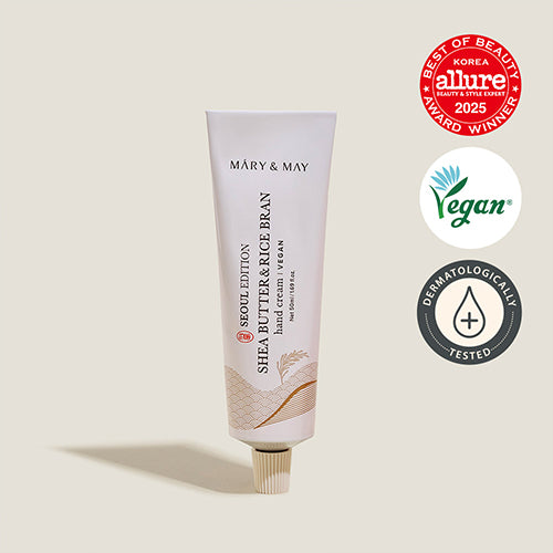[Mary&May] Shea Butter & Rice Bran Hand Cream 50ml