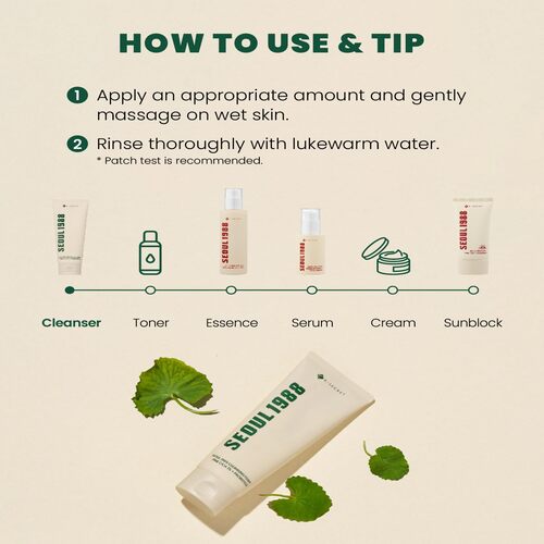 [KSECRET] SEOUL 1988 Cleansing Foam : Pine Cica 1% + Probiotics 150ml