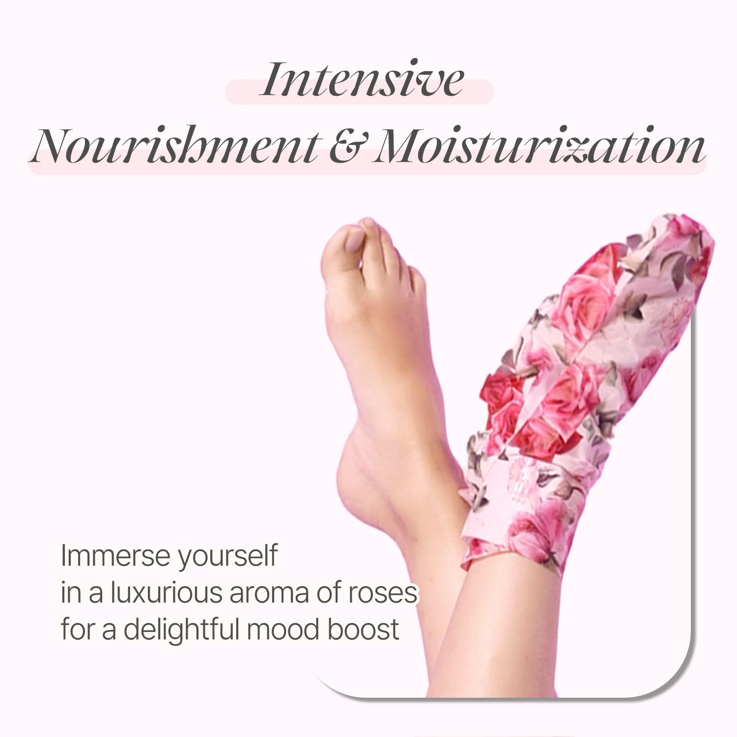 [KOELF] Rose Petal Satin Foot Mask