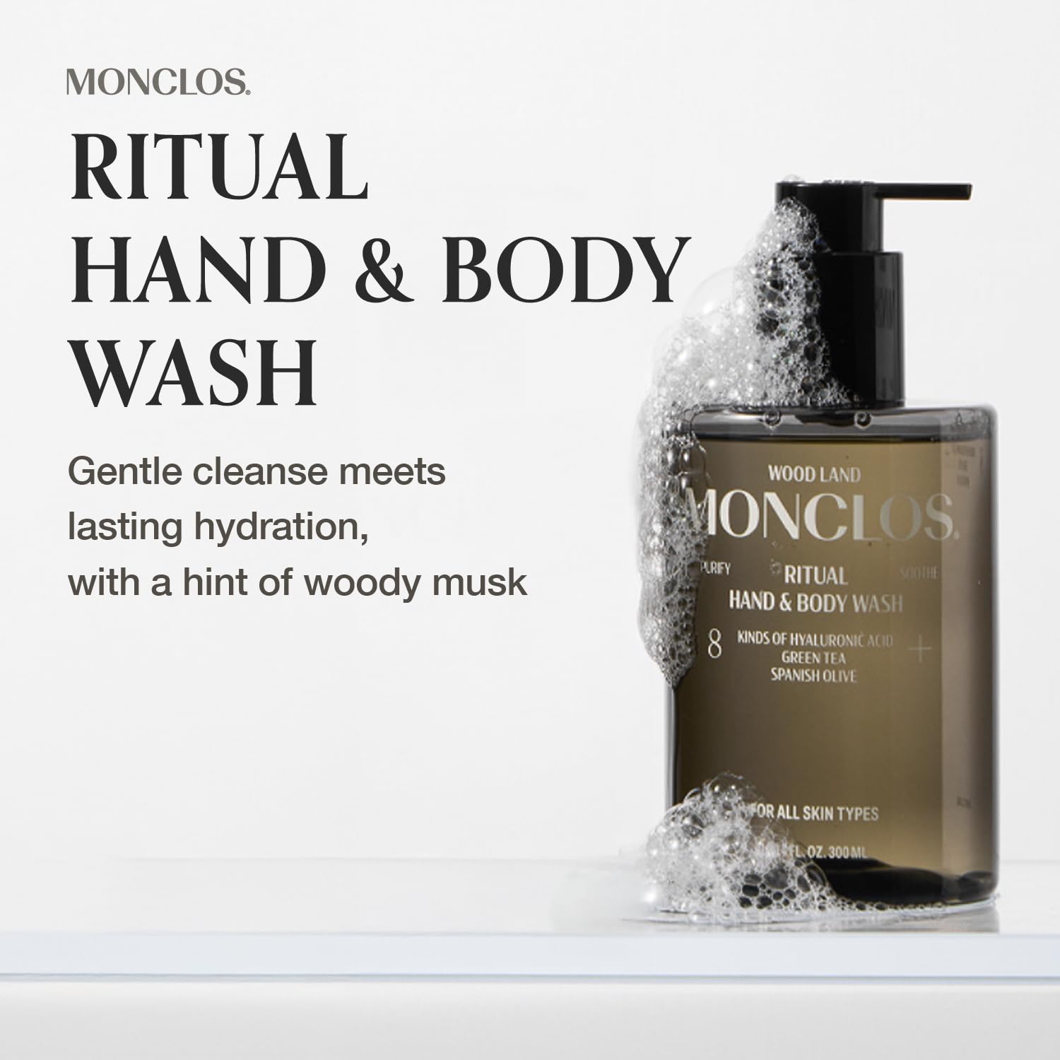 [MONCLOS] Ritual Hand & Body Wash 500ml