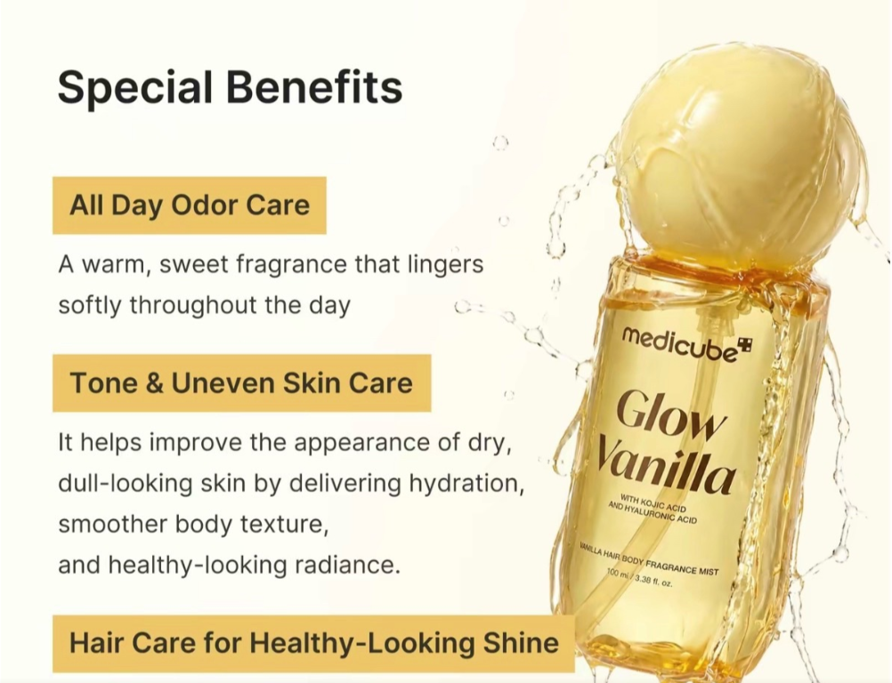 [Medicube] Vanilla Hair Body Fragrance Mist 100ml