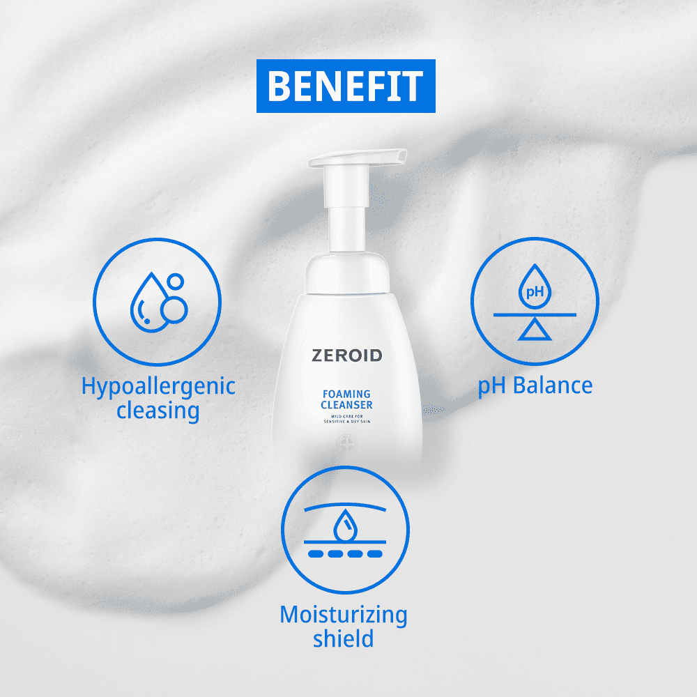 [ZEROID] Soothing Foaming Cleanser 240ml