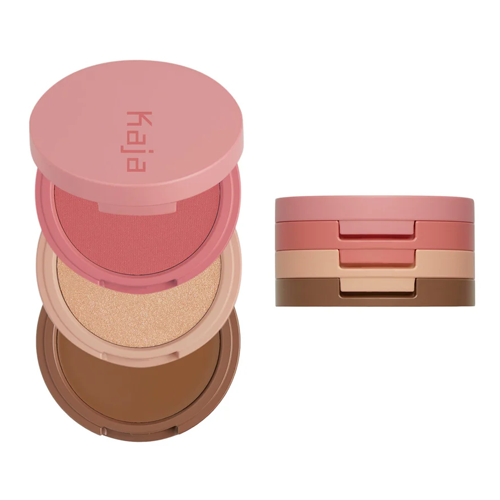 [Kaja] Play Bento - blush, highlighter, and bronzer trios (5 types)