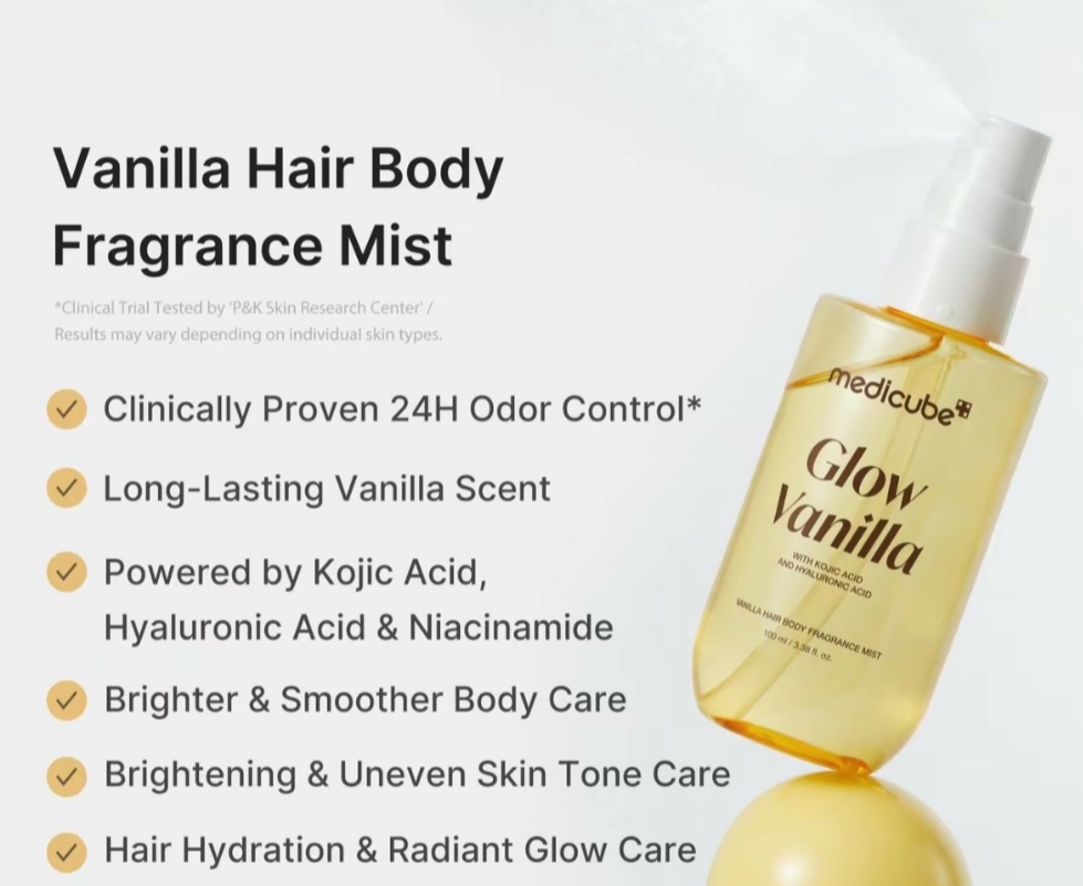 [Medicube] Vanilla Hair Body Fragrance Mist 100ml
