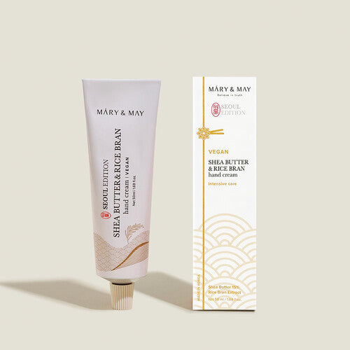 [Mary&May] Shea Butter & Rice Bran Hand Cream 50ml