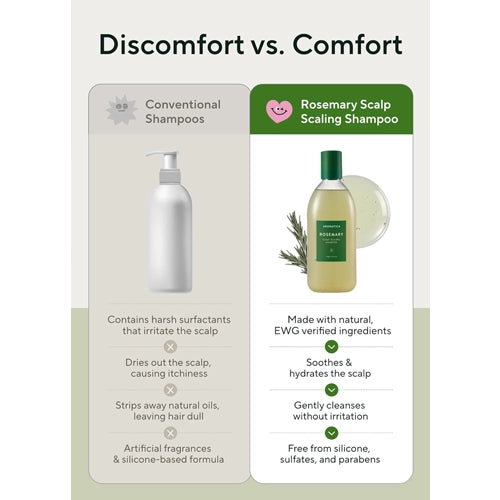 [aromatica] Rosemary Scalp Scaling Shampoo 400ml