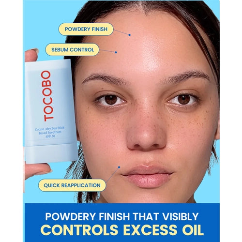 [TOCOBO] *renew* Cotton Airy Sun Stick SPF50 19ml