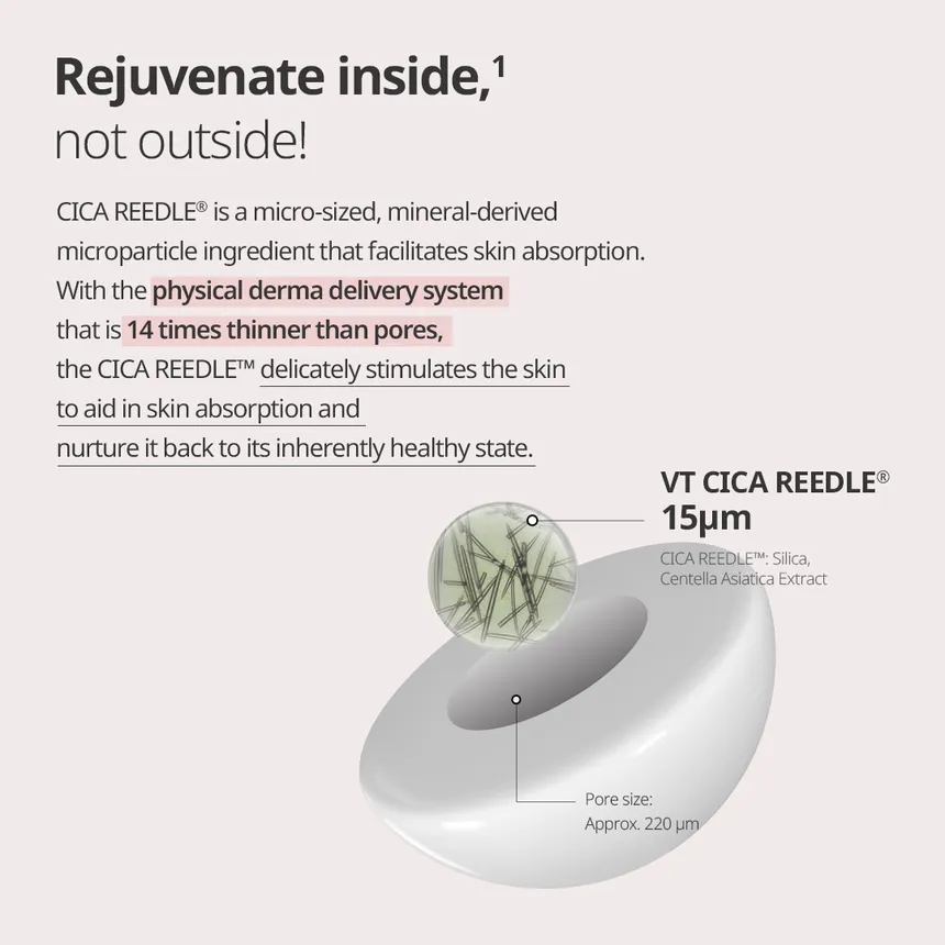 [VT Cosmetics] *renewal* Red Booster Reedle Shot 300
