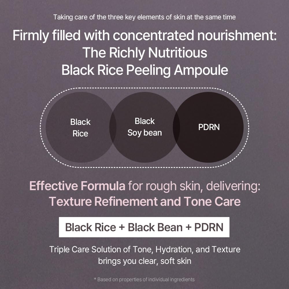 [MIXSOON] Black Rice Peeling Ampoule 100ml