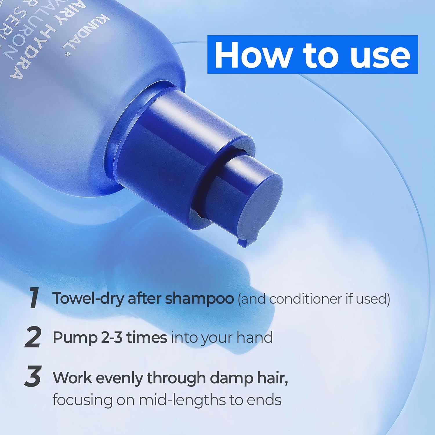 [KUNDAL] Airy Volume Hyaluron Serum 50ml