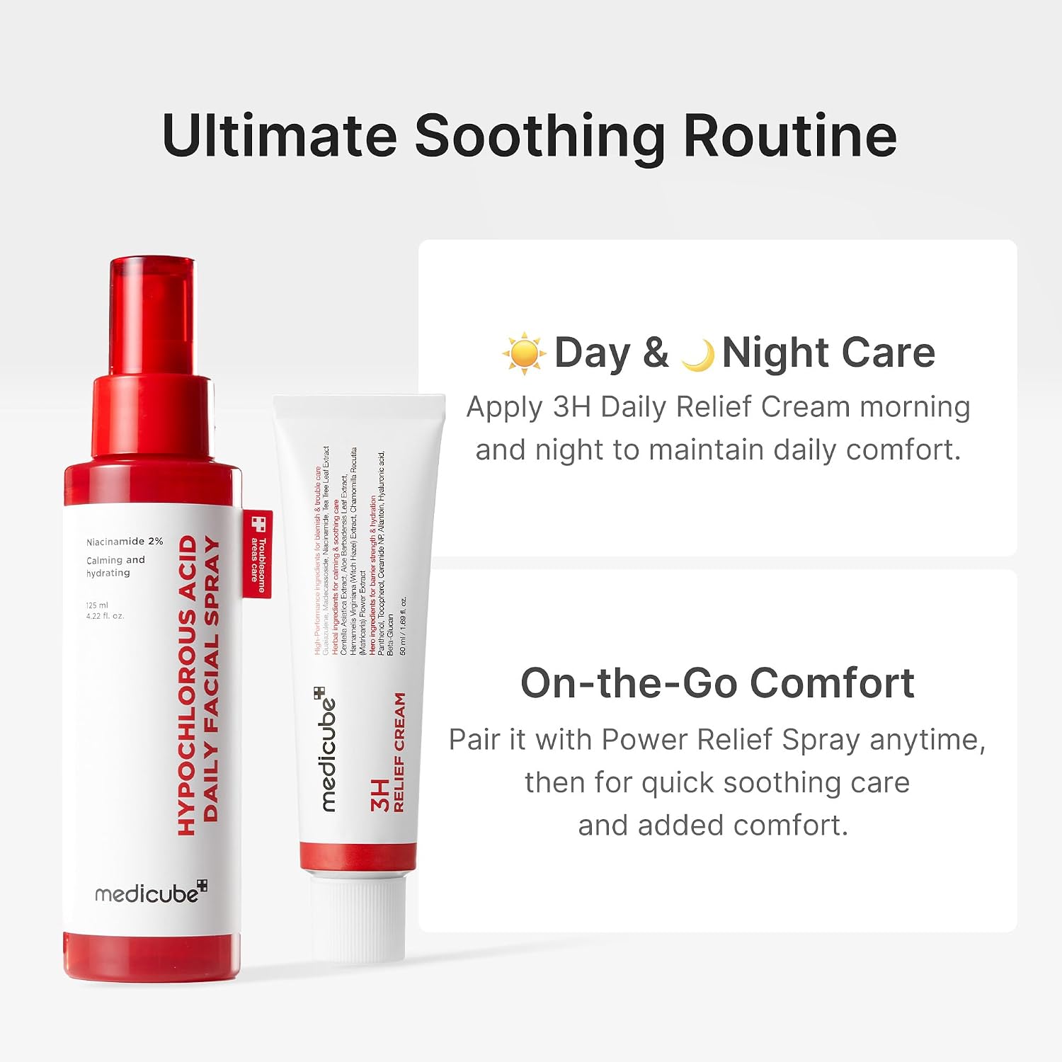[Medicube] Hypochlorous 3H Relief Cream 50ml