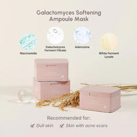 [TIRTIR] Galactomyces Softening Ampoule Mask (30ea)