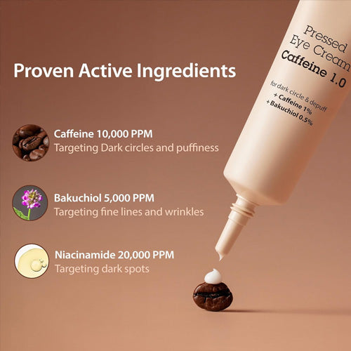 [BLITHE] Pressed Eye Cream Caffeine 0.1 20ml