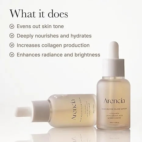 [Arencia] Rice Mucin Glow Serum 30ml