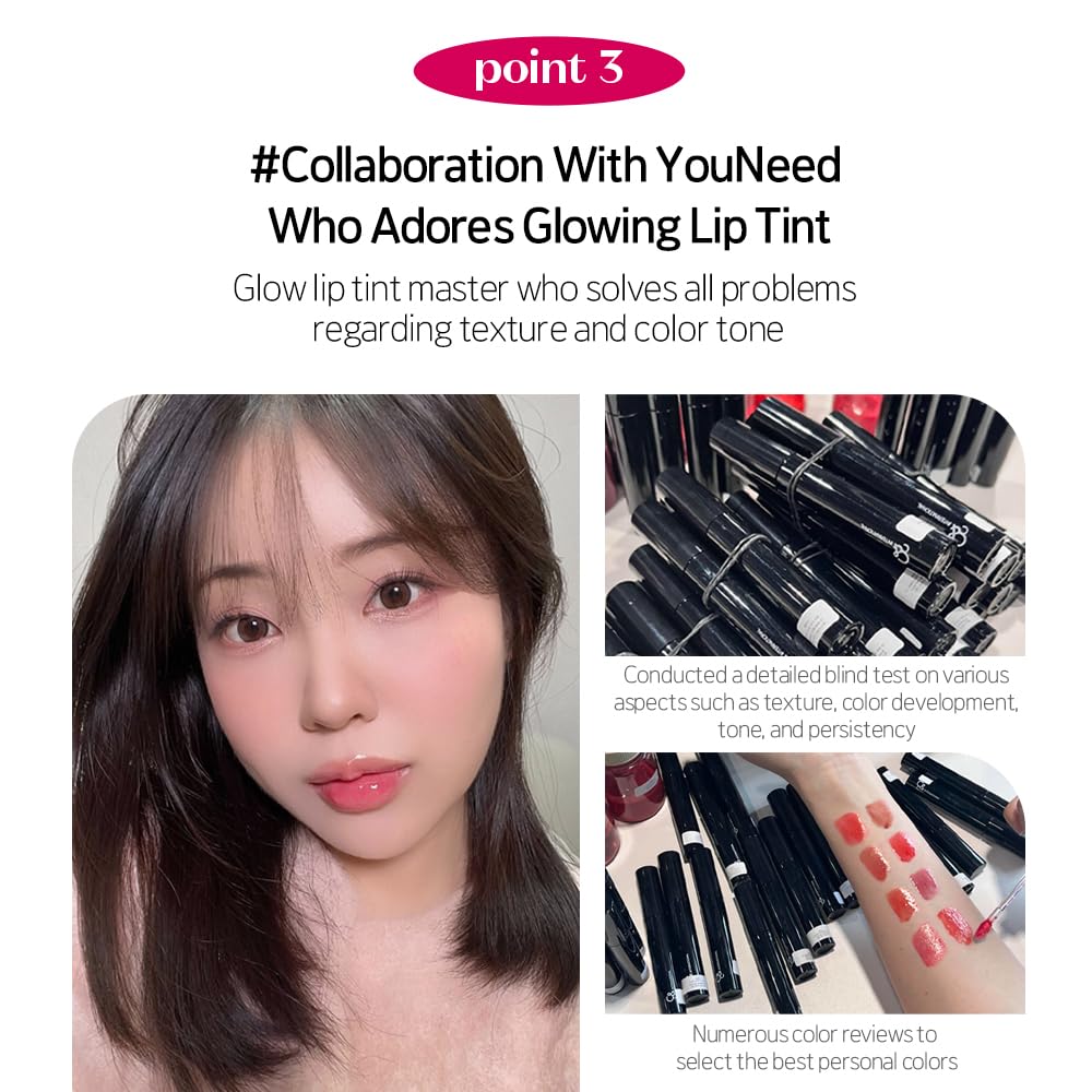 [ETUDE] Over Glowy Tint (4 colors)