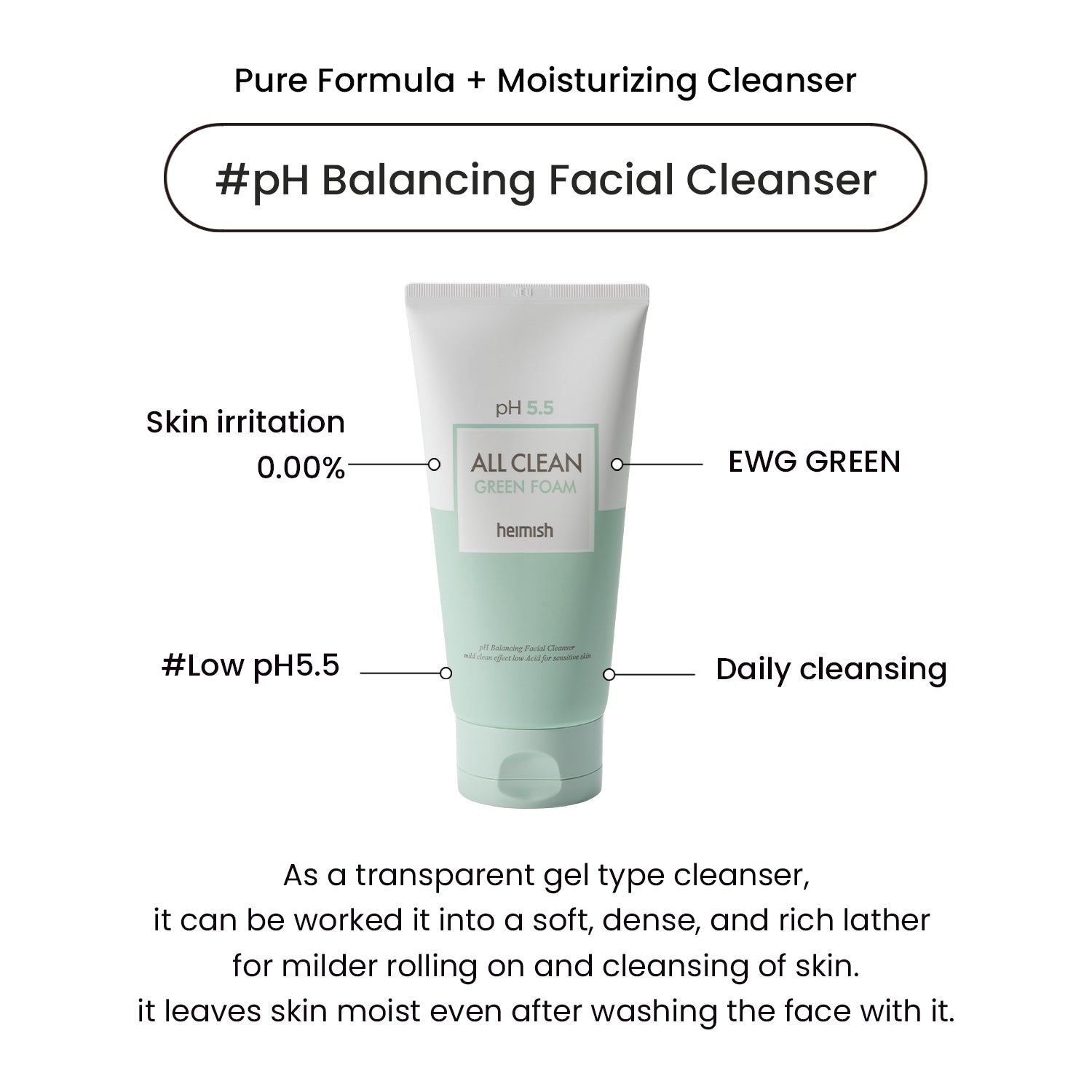 MOIDA SET [Heimish] All Clean Cleansing Duo Set (Balm & Foam) *Special Price*