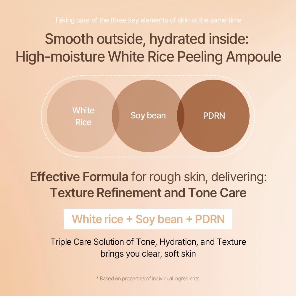 [MIXSOON] White Rice Peeling Ampoule 100ml
