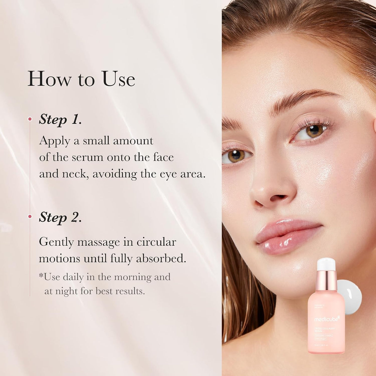 MOIDA SET Collagen Firming Spa Set (Quadthera Minitune (Pink) + Collagen Serum+ Collagen Cream)  *Special Price*
