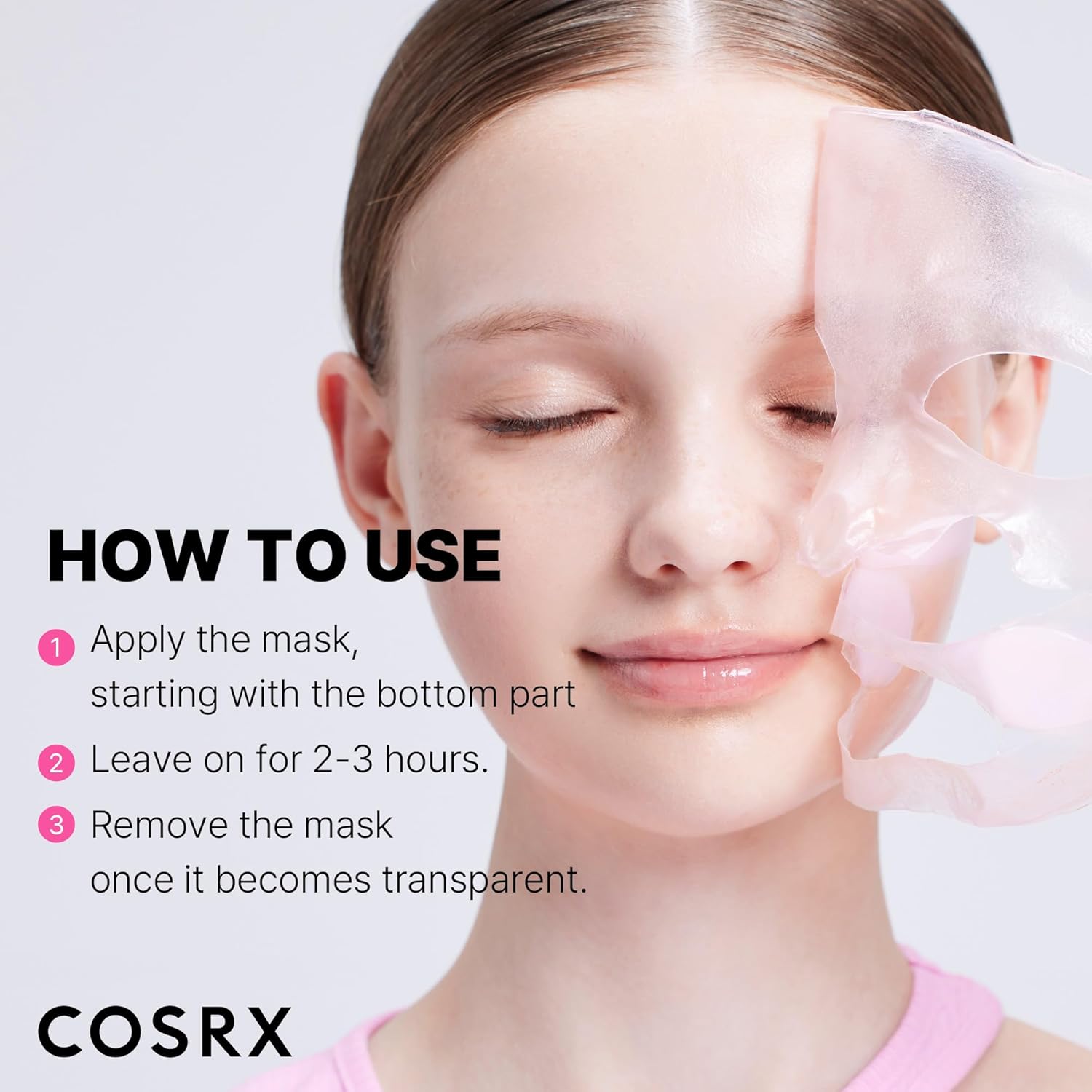 [COSRX] The Peptide Collagen Lifting Glow Hydrogel Mask (3ea)