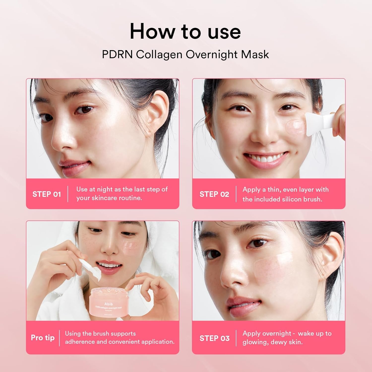 [Abib] PDRN Collagen Overnight Mask Firming Jelly 80ml